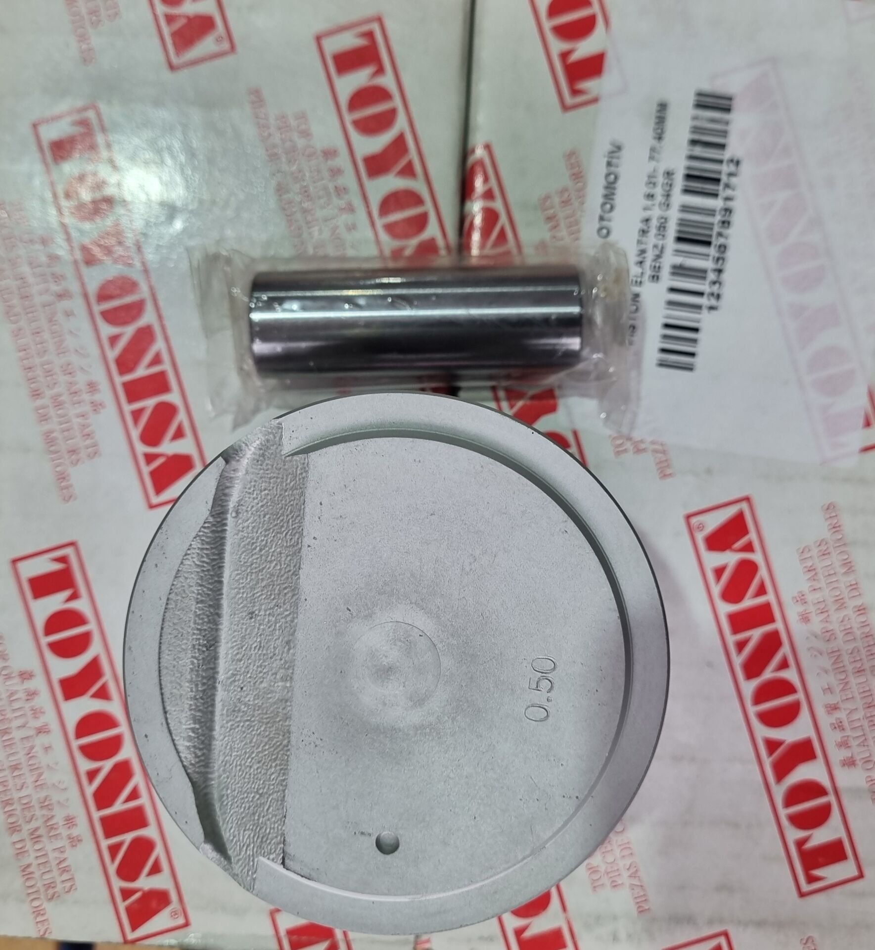 Hyundaı Elantra Piston 1,6 Motor (G4GR/G4CR)  01- 77,40MM 050 TW Takım pthd407741g